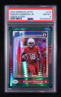 Marvin Harrison Jr. 2024 Donruss Optic Green Hyper RR #276 RC (PSA 8) at PristineAuction.com