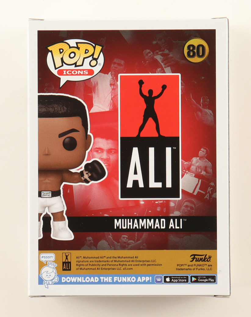 Will Smith Signed "Ali" #80 Muhammad Ali Funko Pop! Vinyl Figure (AWM) at PristineAuction.com Will Smith Signed "Ali" #80 Muhammad Ali Funko Pop! Vinyl Figure (AWM) at PristineAuction.com