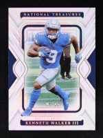 Kenneth Walker III 2024 Panini National Treasures Holo Gold #90 #09/15 at PristineAuction.com