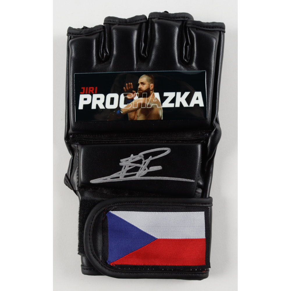 Jiri Prochazka Signed Custom Czech Republic MMA Fight Glove (JSA) at PristineAuction.com