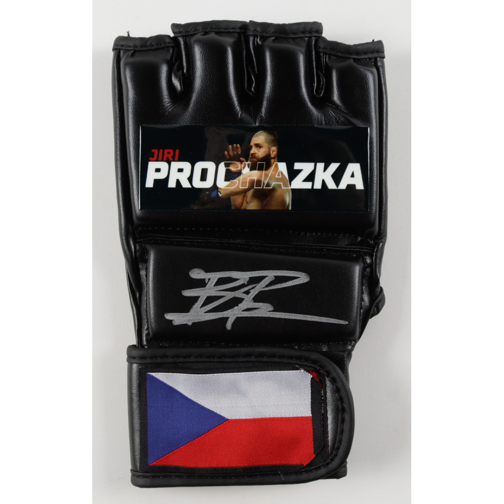 Jiri Prochazka Signed Custom Czech Republic MMA Fight Glove (JSA) at PristineAuction.com