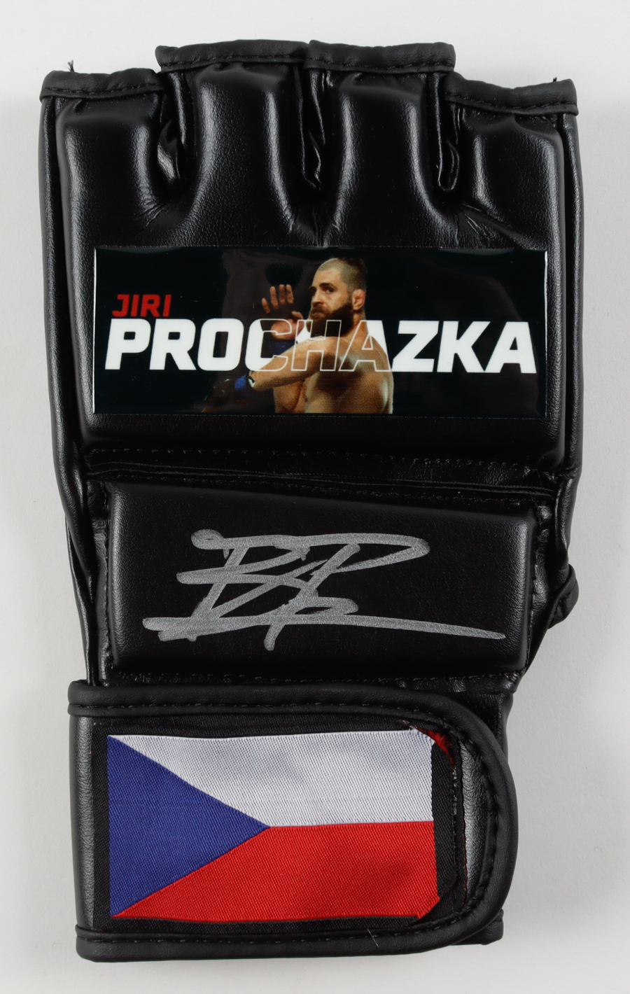 Jiri Prochazka Signed Custom Czech Republic MMA Fight Glove (JSA) at PristineAuction.com Jiri Prochazka Signed Custom Czech Republic MMA Fight Glove (JSA) at PristineAuction.com