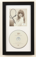 Taylor Swift Signed Custom Framed "The Tortured Poets Department" CD Album Insert Display (JSA) at PristineAuction.com