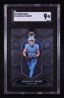 Amon-Ra St. Brown 2024 Panini Mosaic #74 (SGC 9) at PristineAuction.com