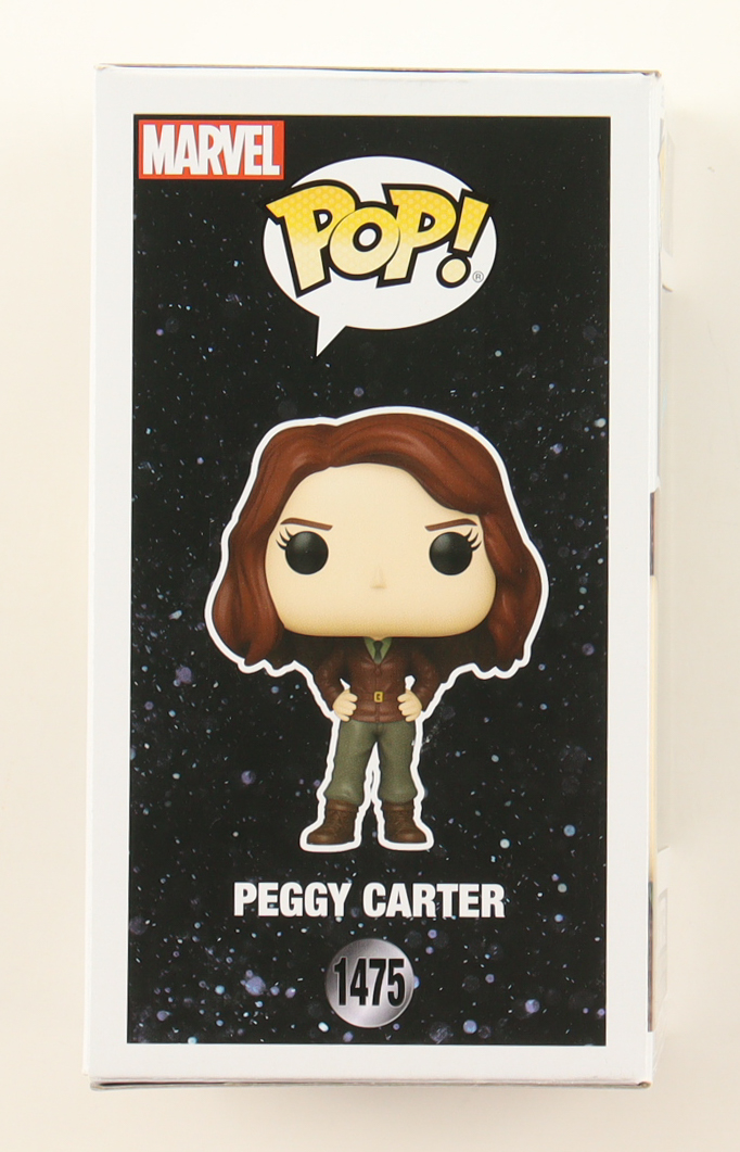 Hayley Atwell Signed "The Infinity Saga" #1475 Peggy Carter Funko Pop! Bobblehead Figure (JSA) at PristineAuction.com Hayley Atwell Signed "The Infinity Saga" #1475 Peggy Carter Funko Pop! Bobblehead Figure (JSA) at PristineAuction.com