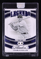 Charlie Keller 2023 Panini Flawless Legends Sapphire Dual Gems #25 #12/15 at PristineAuction.com