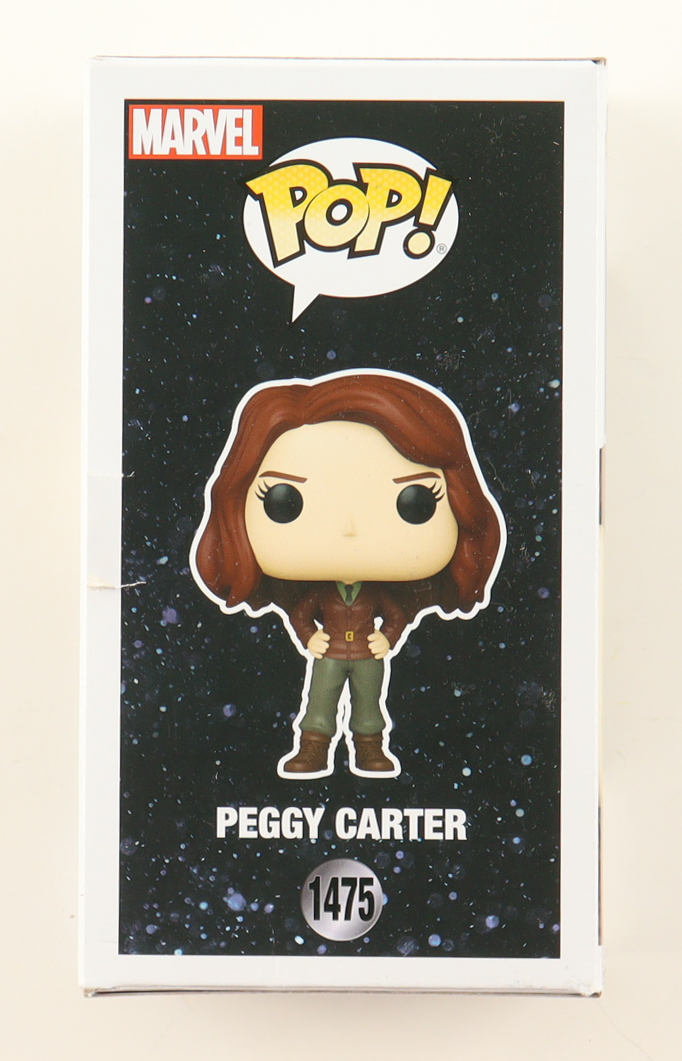 Hayley Atwell Signed "The Infinity Saga" #1475 Peggy Carter Funko Pop! Bobblehead Figure (JSA) at PristineAuction.com Hayley Atwell Signed "The Infinity Saga" #1475 Peggy Carter Funko Pop! Bobblehead Figure (JSA) at PristineAuction.com