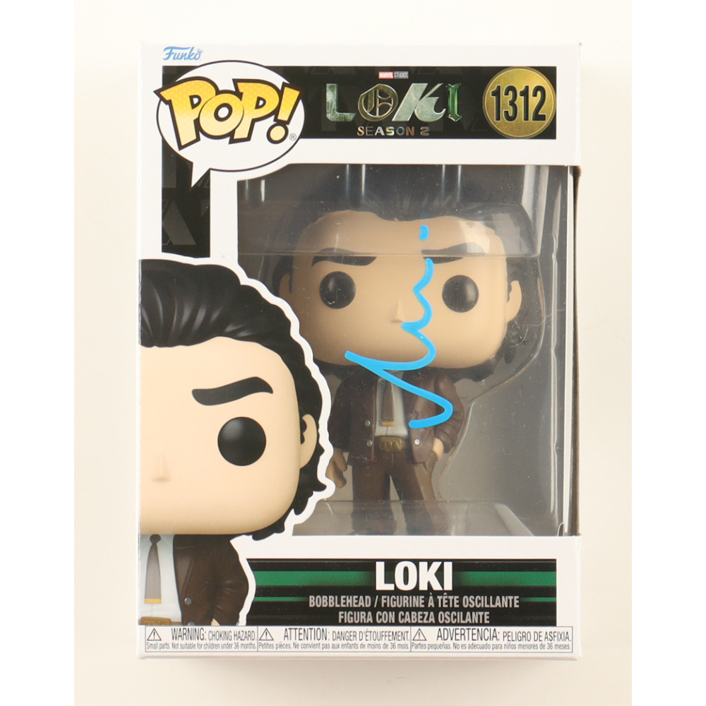 Matt Damon Signed "Loki: Season 2" #1312 Loki Bobble-Head Funko Pop! Vinyl Figure (AWM) at PristineAuction.com