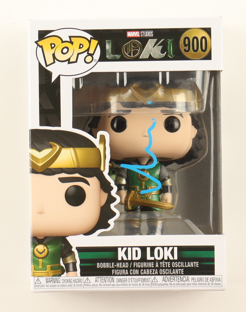 Matt Damon Signed "Loki" #900 Kid Loki Bobble-Head Funko Pop! Vinyl Figure (AWM) at PristineAuction.com Matt Damon Signed "Loki" #900 Kid Loki Bobble-Head Funko Pop! Vinyl Figure (AWM) at PristineAuction.com