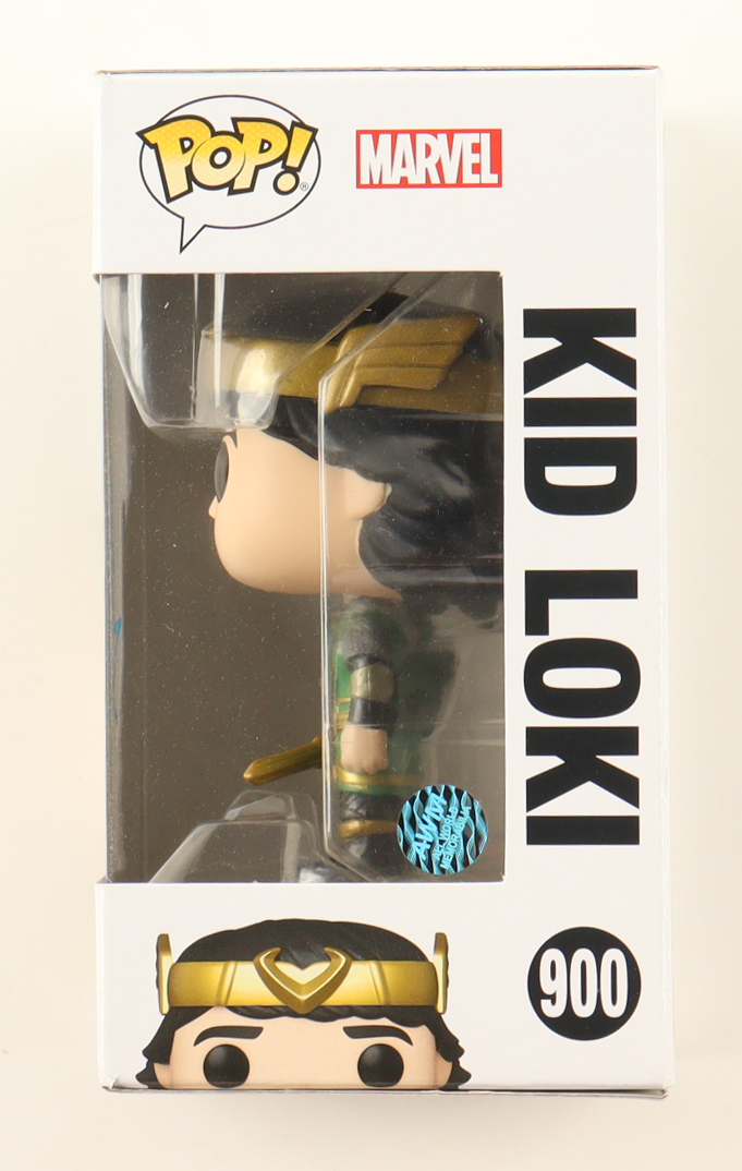 Matt Damon Signed "Loki" #900 Kid Loki Bobble-Head Funko Pop! Vinyl Figure (AWM) at PristineAuction.com Matt Damon Signed "Loki" #900 Kid Loki Bobble-Head Funko Pop! Vinyl Figure (AWM) at PristineAuction.com