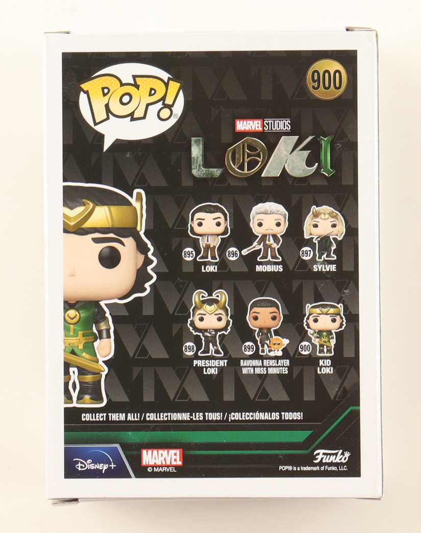 Matt Damon Signed "Loki" #900 Kid Loki Bobble-Head Funko Pop! Vinyl Figure (AWM) at PristineAuction.com Matt Damon Signed "Loki" #900 Kid Loki Bobble-Head Funko Pop! Vinyl Figure (AWM) at PristineAuction.com