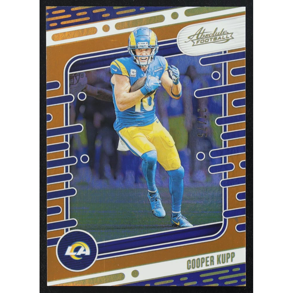 Cooper Kupp 2024 Absolute Spectrum Orange #63 #21/75 at PristineAuction.com