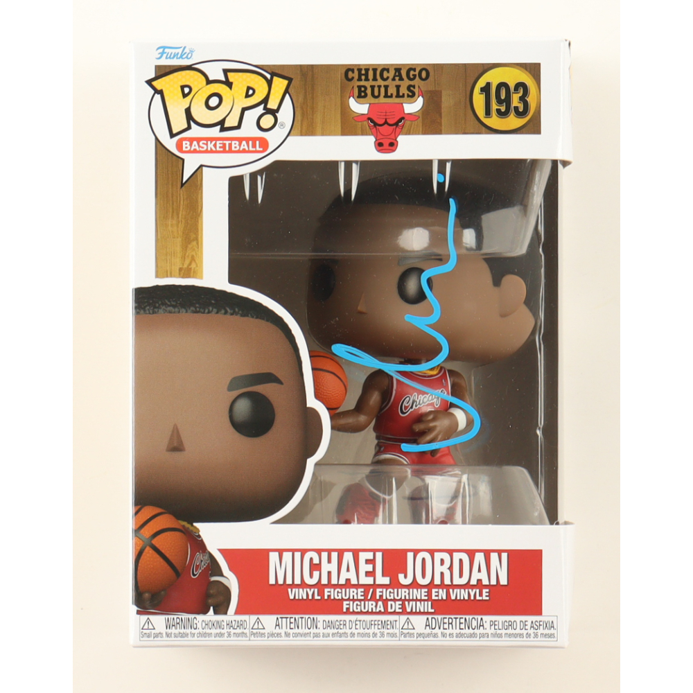 Matt Damon Signed "Bulls" #193 Michael Jordan Funko Pop! Vinyl Figure (AWM) at PristineAuction.com