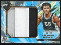 Harrison Ingram 2024-25 Topps Inception Rookie Jumbo Relics Blue #RJRHI RC #20/25 at PristineAuction.com