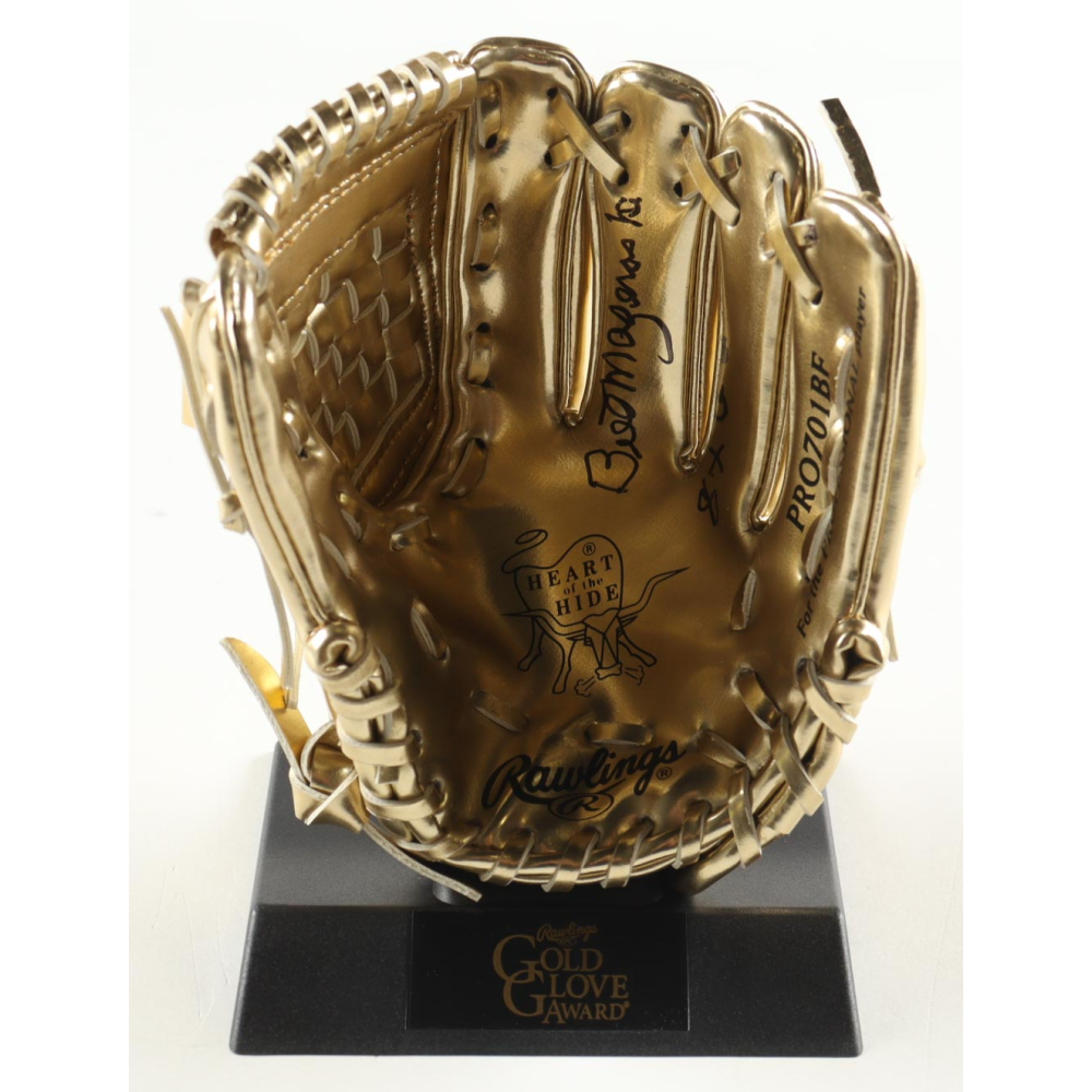 Bill Mazeroski Signed Rawlings Mini Golden Glove Inscribed "8x GG" (Authentic Ink) at PristineAuction.com