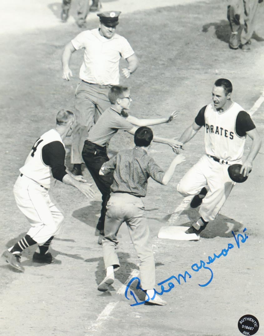 Bill Mazeroski Signed Pirates 8x10 Photo (Authentic Ink) at PristineAuction.com Bill Mazeroski Signed Pirates 8x10 Photo (Authentic Ink) at PristineAuction.com