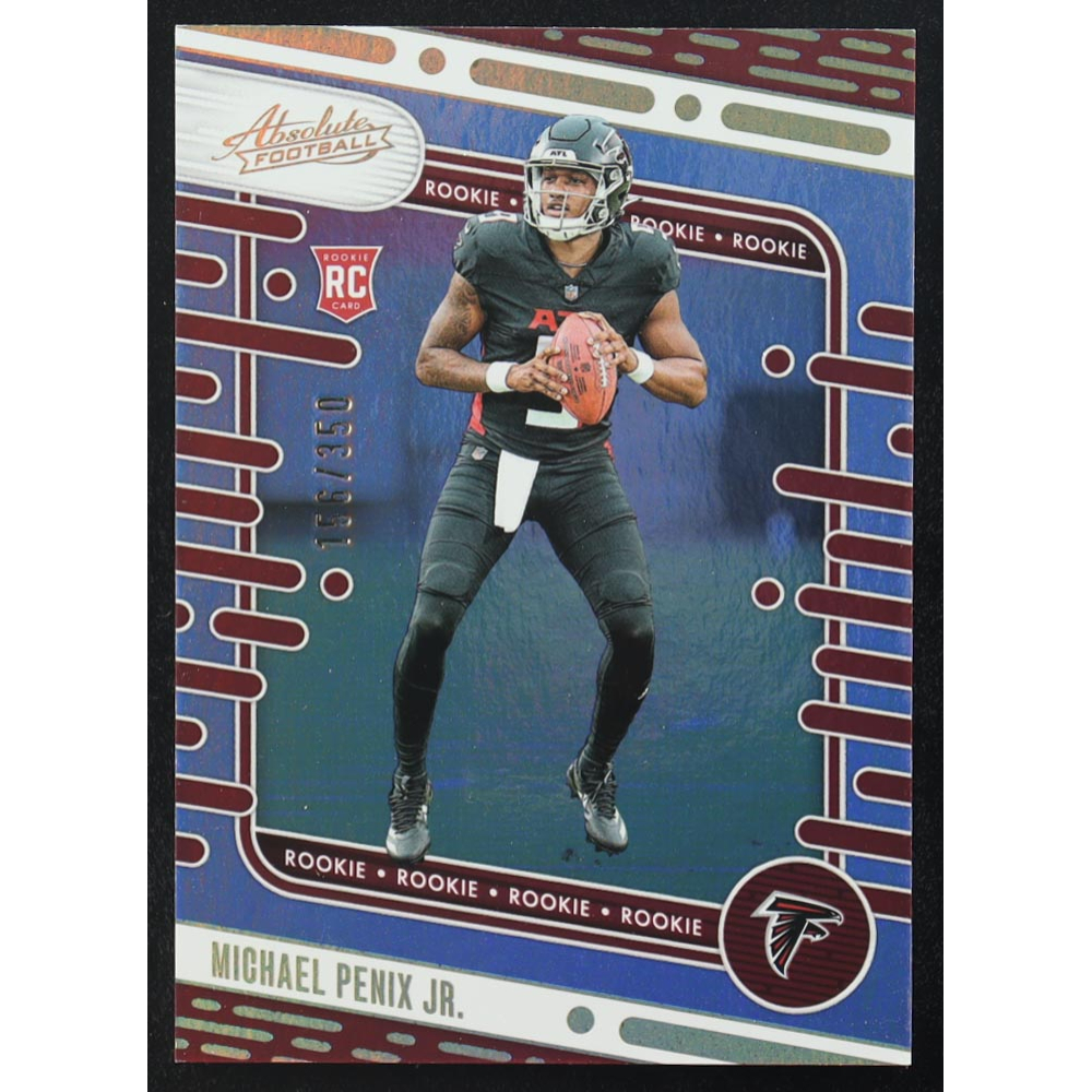 Michael Penix Jr. 2024 Absolute #108 #156/350 RC at PristineAuction.com