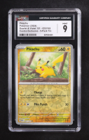 Pikachu 2024 Pokemon TCG Scarlet & Violet 151 Promos #025 (CGC 9) at PristineAuction.com