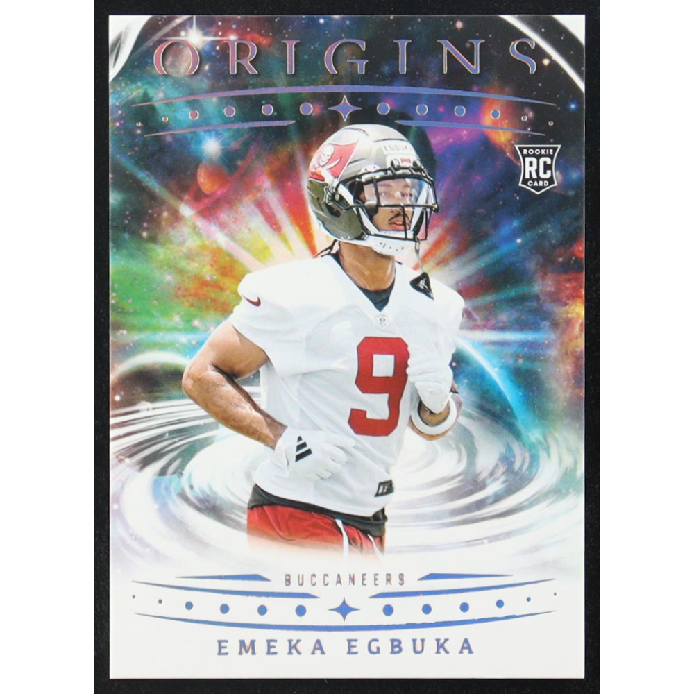Emeka Egbuka 2025 Panini Origins #146 RC at PristineAuction.com