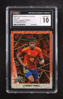 Lamine Yamal 2024 Leaf Collective Promo '90 Leaf Shimmer Orange #90B4 #064/299 (CGC 10) at PristineAuction.com