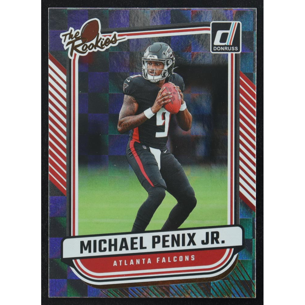 Michael Penix Jr. 2024 Donruss The Rookies #TR2 RC at PristineAuction.com