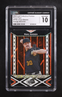 Paul Skenes 2024 Leaf Collective Promo Press Pass Shimmer Orange #PPB5 #019/299 RC (CGC 10) at PristineAuction.com