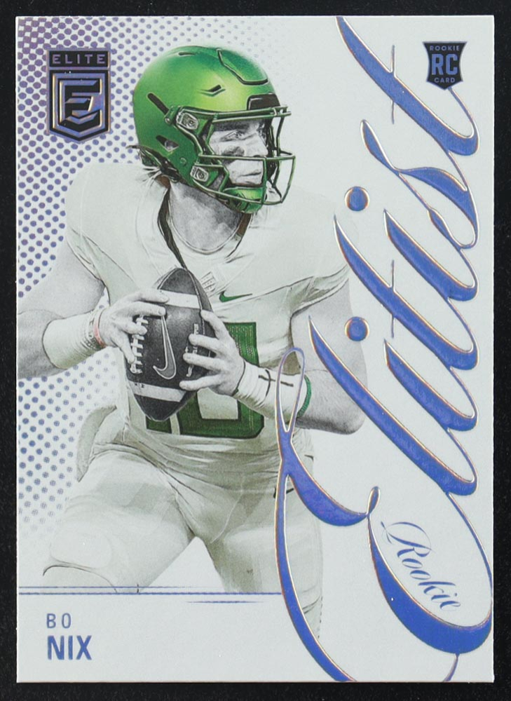 Bo Nix 2024 Elite Rookie Elitist #13 RC