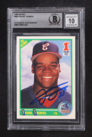 Frank Thomas Signed 1990 Score #663 RC (BGS | Auto 10) at PristineAuction.com