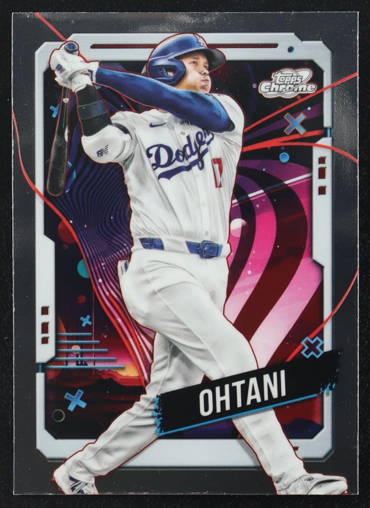 Shohei Ohtani 2024 Topps Cosmic Chrome #196 at PristineAuction.com Shohei Ohtani 2024 Topps Cosmic Chrome #196 at PristineAuction.com