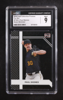 Paul Skenes 2024 Leaf Collective Promo Pro Set Shimmer Black #PSB5 #07/25 RC (CGC 9) at PristineAuction.com