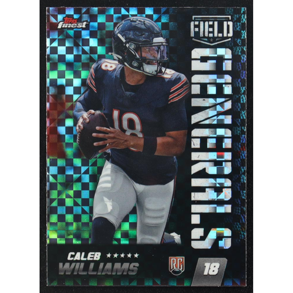 Caleb Williams 2024 Finest Field Generals #FG19 RC at PristineAuction.com