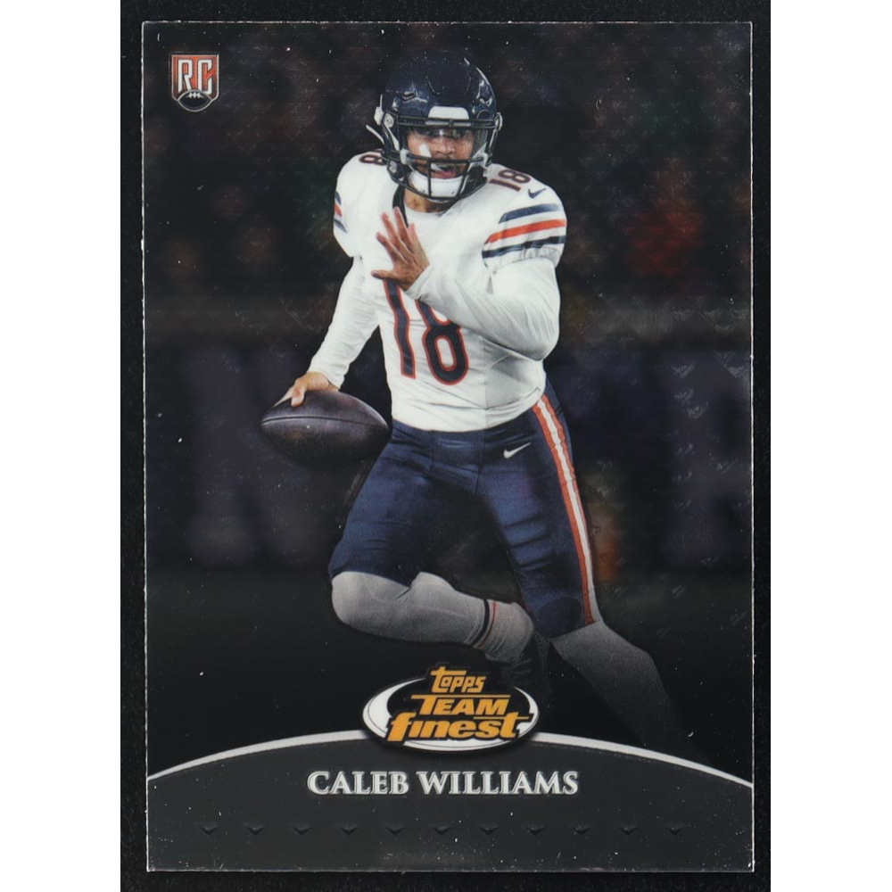 Caleb Williams 2024 Finest #TF3 RC at PristineAuction.com