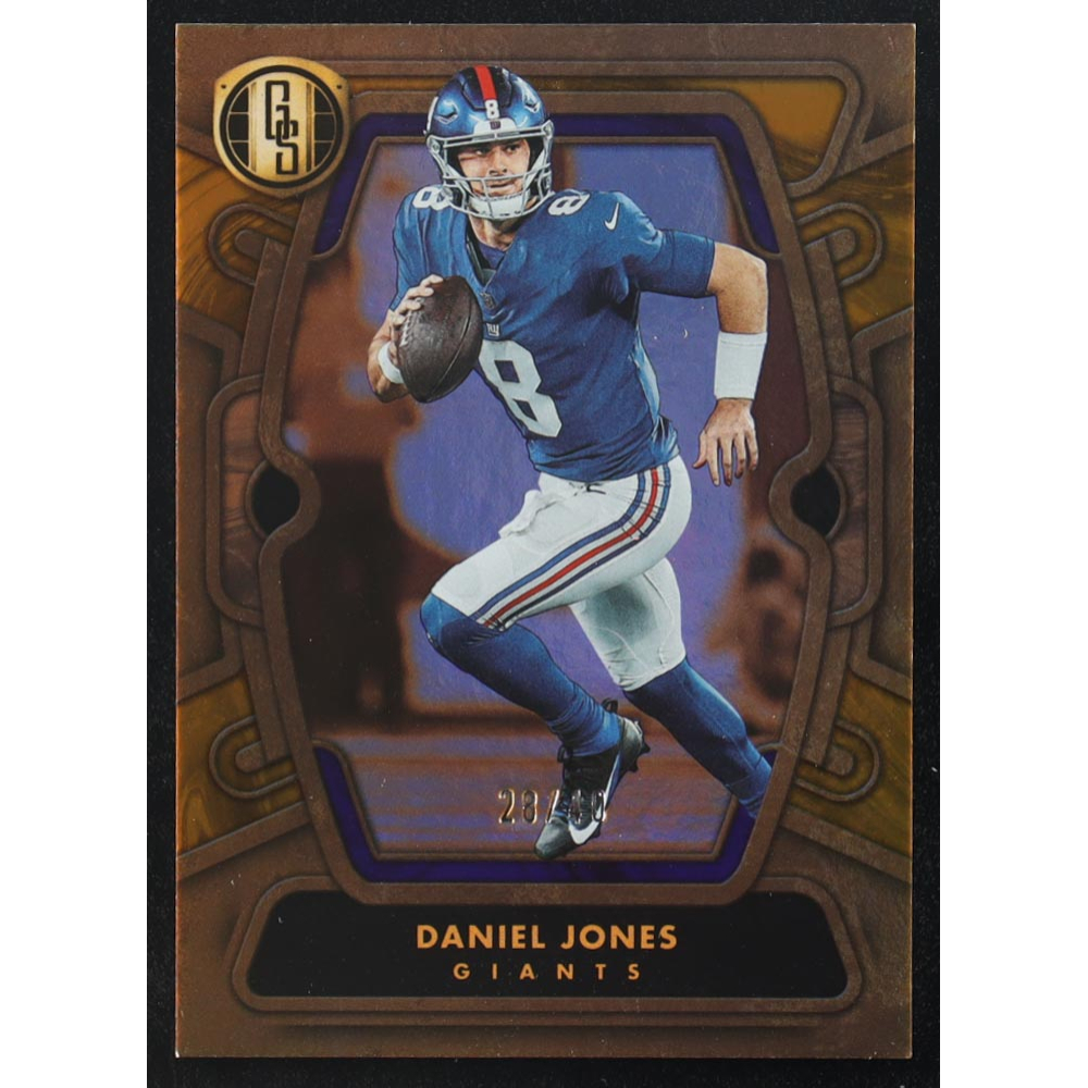 Daniel Jones 2024 Panini Gold Standard Citrine #73 #28/40 at PristineAuction.com