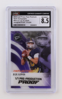 Juju Lewis 2024 Press Pass Premium Retro Autographs Pre-Production Proof Purple #RAJL1 RC (CGC 8.5) at PristineAuction.com