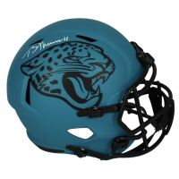 Brian Thomas Jr. Signed Jaguars Full-Size Rave Alternate Speed Helmet (Fanatics) at PristineAuction.com