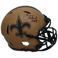 Rashid Shaheed Signed Saints Full-Size Authentic On-Field Salute To Service Alternate Speed Helmet (Beckett) at PristineAuction.com