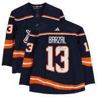 Mathew Barzal Signed Islanders Adidas Authentic Jersey (Fanatics) at PristineAuction.com