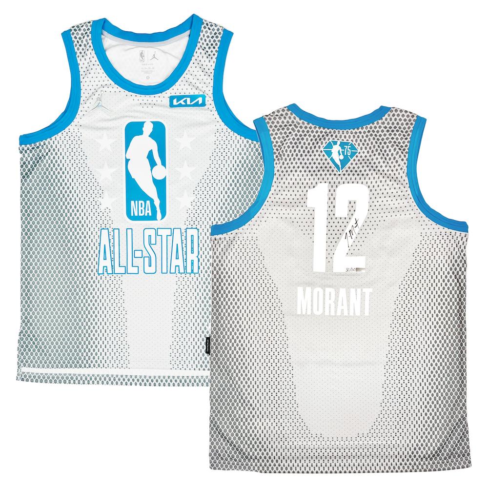Ja Morant Signed 2022 All-Star Game Jersey (Panini) at PristineAuction.com Ja Morant Signed 2022 All-Star Game Jersey (Panini) at PristineAuction.com