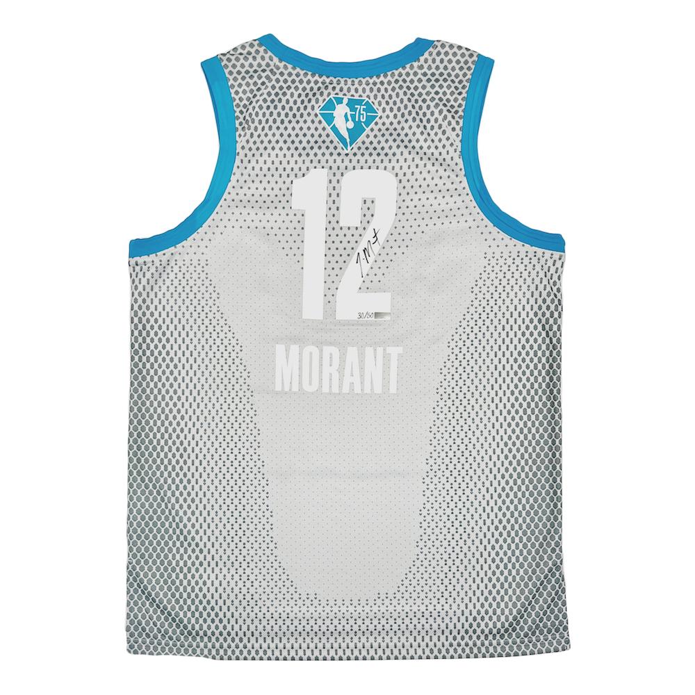Ja Morant Signed 2022 All-Star Game Jersey (Panini) at PristineAuction.com Ja Morant Signed 2022 All-Star Game Jersey (Panini) at PristineAuction.com