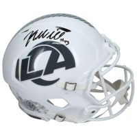 Kyren Williams Signed Rams Full-Size Authentic On-Field Salute to Service Alternate Speed Helmet (Beckett) at PristineAuction.com