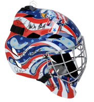1980 Team USA "Miracle On Ice" Full-Size Goalie Mask Team-Signed By (19) with Jim Craig, Mike Eruzione, Jack O'Callahan, Mark Pavelich (JSA) at PristineAuction.com