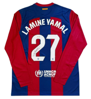 Lamine Yamal Signed FC Barcelona Nike Authentic Jersey (Beckett) at PristineAuction.com