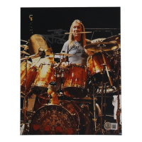 Nicko McBrain Signed 8x10 Photo (Beckett) at PristineAuction.com
