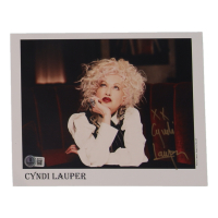 Cyndi Lauper Signed 8x10 Photo Inscribed "XX" (Beckett) at PristineAuction.com