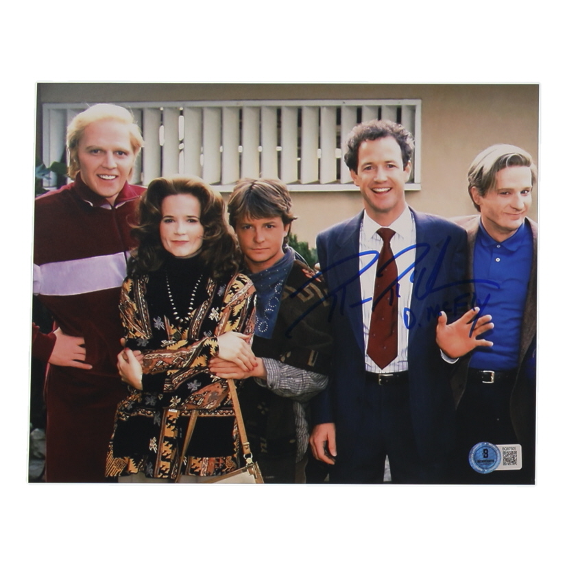 Mark McClure Signed "Back to the Future" 8x10 Photo Inscribed "D McFly" (Beckett) at PristineAuction.com Mark McClure Signed "Back to the Future" 8x10 Photo Inscribed "D McFly" (Beckett) at PristineAuction.com