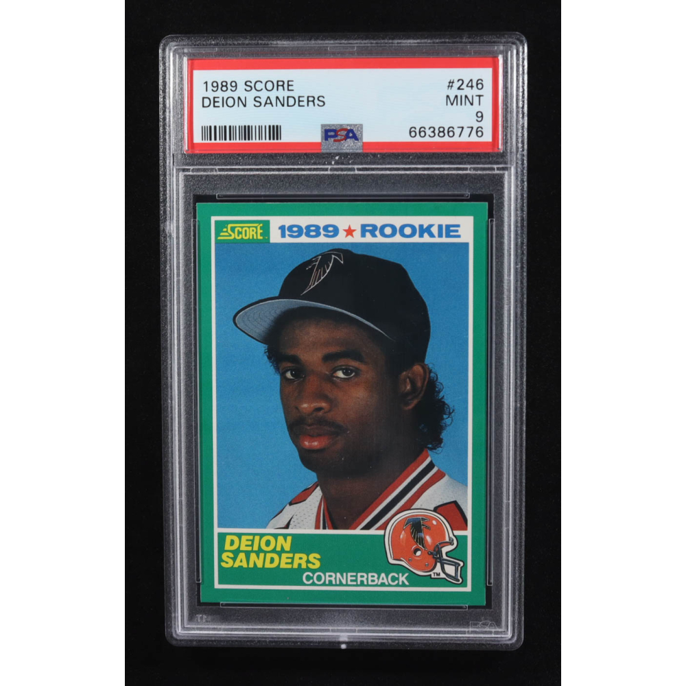 Deion Sanders 1989 Score #246 RC (PSA 9) at PristineAuction.com