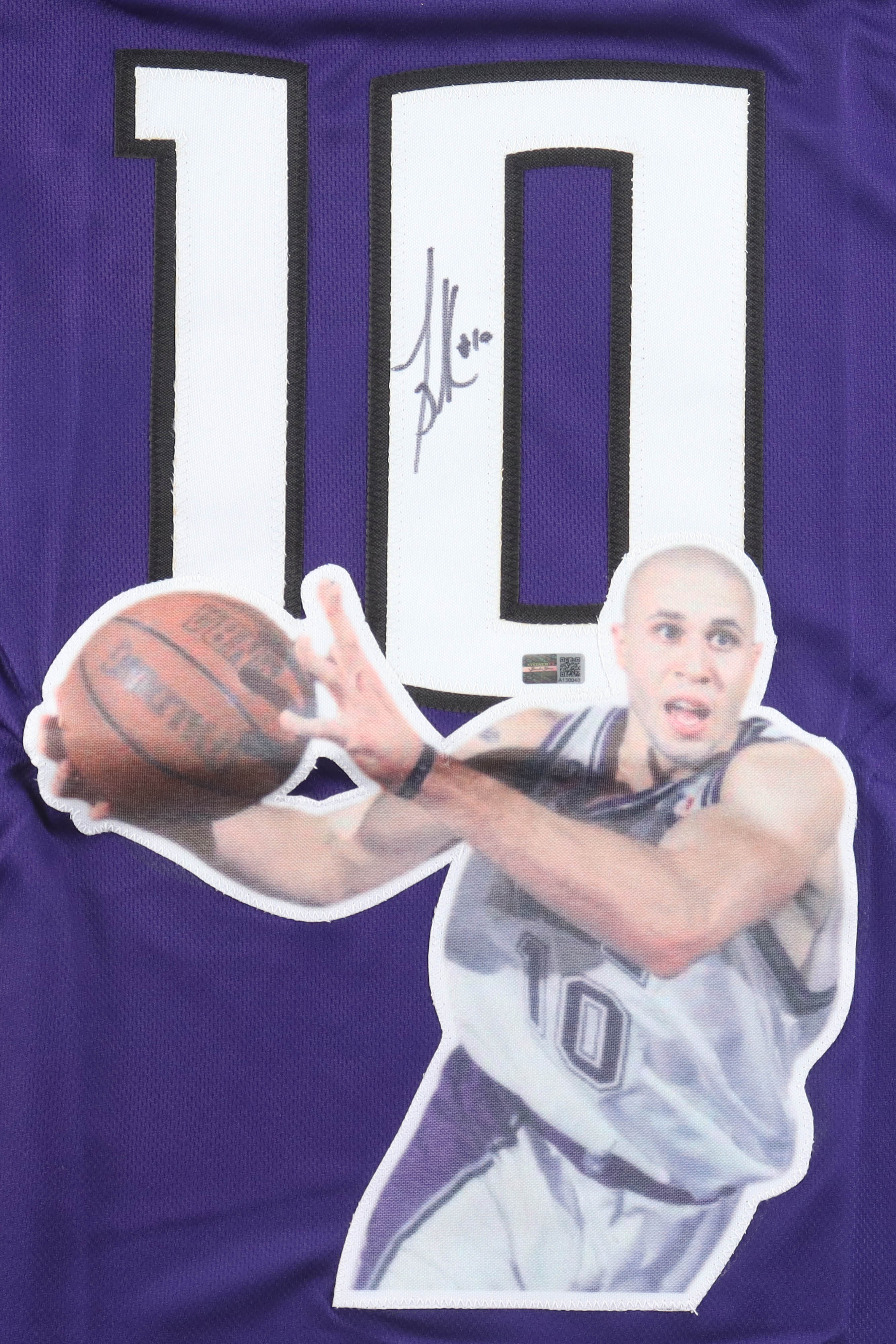 Mike Bibby Signed Jersey (Steiner) at PristineAuction.com Mike Bibby Signed Jersey (Steiner) at PristineAuction.com