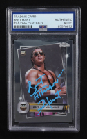 Bret Hart Signed 2025 Topps Chrome Refractor WWE #7 (PSA) at PristineAuction.com