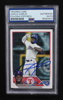 Adolis Garcia Signed 2023 Topps Series Two #601 (PSA) at PristineAuction.com