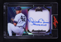 Mariano Rivera 2024 Leaf Metal Inscriptions Prismatic Blue #MIMR2 #046/100 at PristineAuction.com